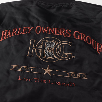 レザーワッペン MA-1 フライトジャケット