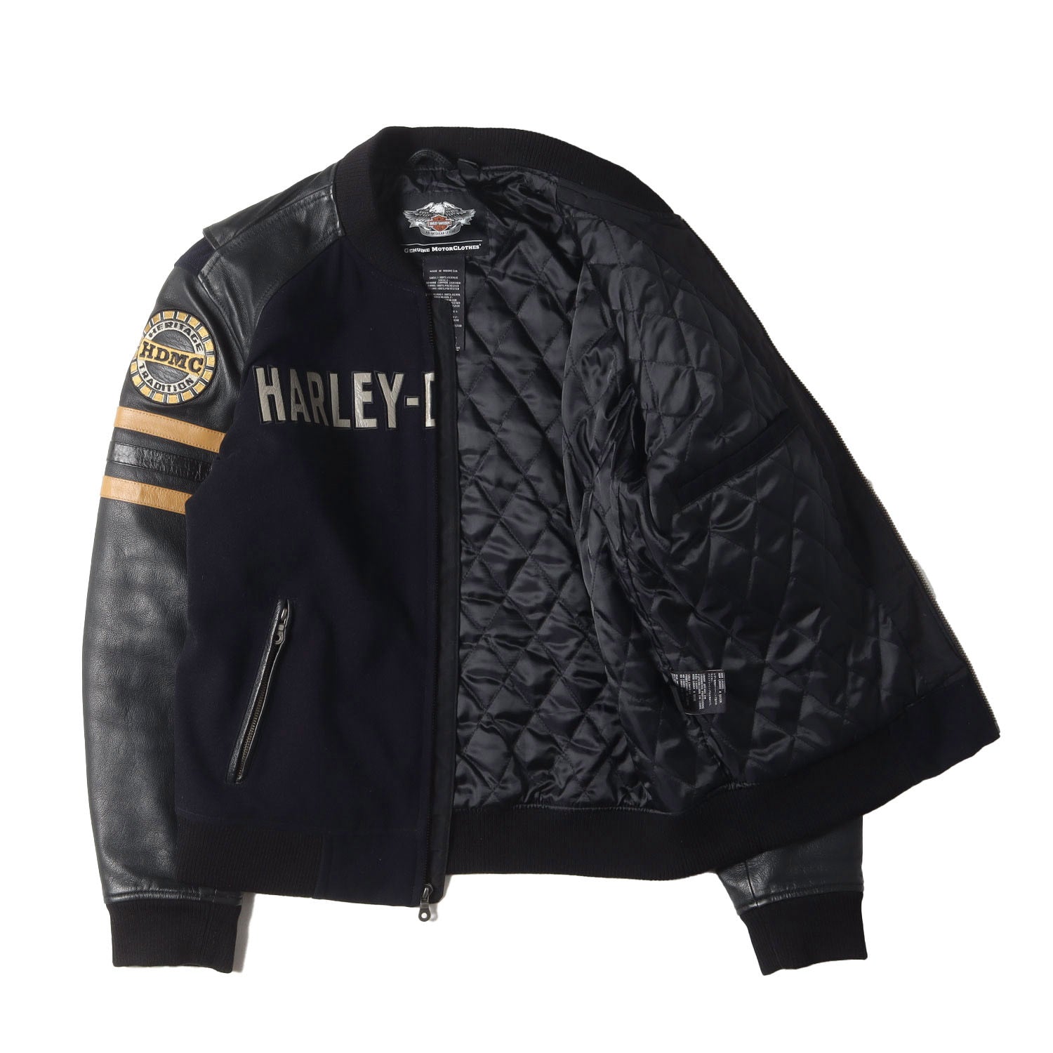 HARLEY-DAVIDSON (ハーレーダビッドソン) レザーワッペン 袖レザー 
