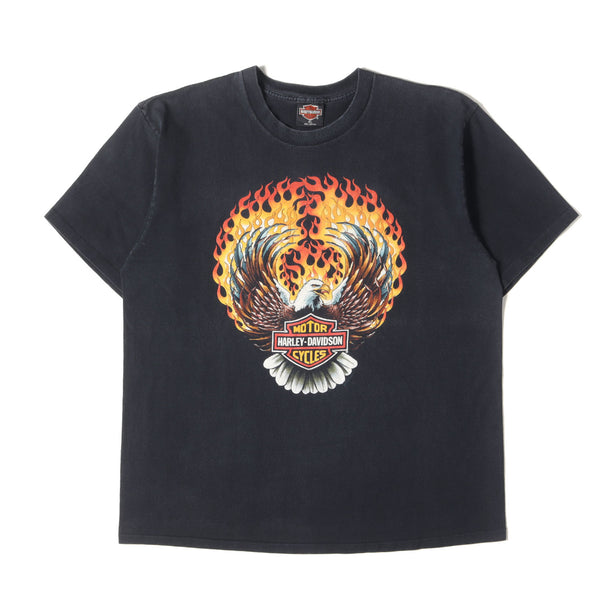 HARLEY-DAVIDSON (ハーレーダビッドソン) 90s HOLOUBEK ファイヤー イーグル Tシャツ(USA製) –  ブランド古着の通販・買取 | BEEGLE by Boo-Bee