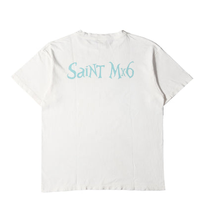23SS ×アリス・イン・ワンダーランド ヴィンテージ加工 白の女王 Tシャツ(DS-SS TEE)