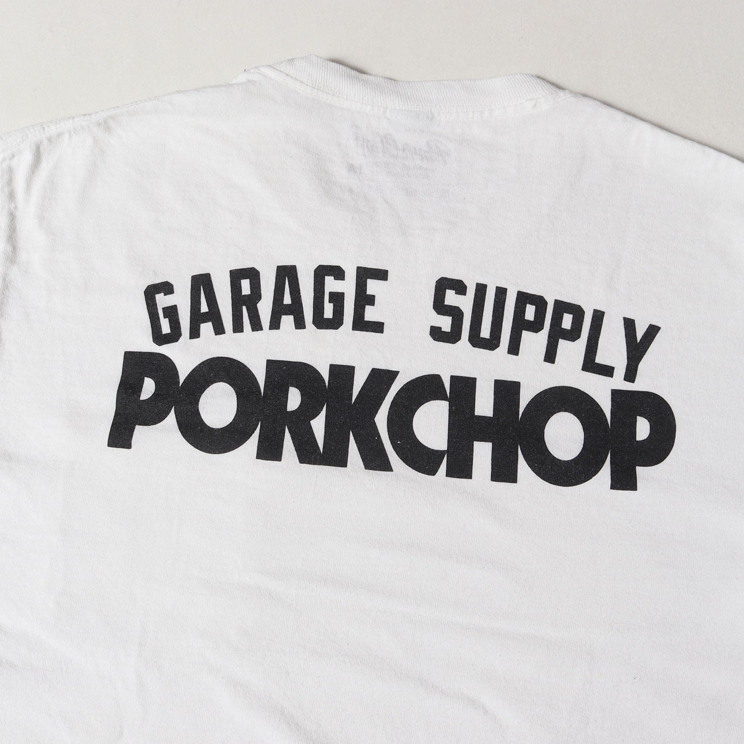 PORKCHOP GARAGE SUPPLY (ポークチョップガレージサプライ) ブランドロゴ ポケット ロングスリーブ Tシャツ -  ブランド古着の通販・買取 | BEEGLE by Boo-Bee