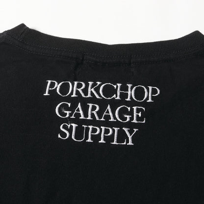 ロゴ刺繍 クルーネック Tシャツ