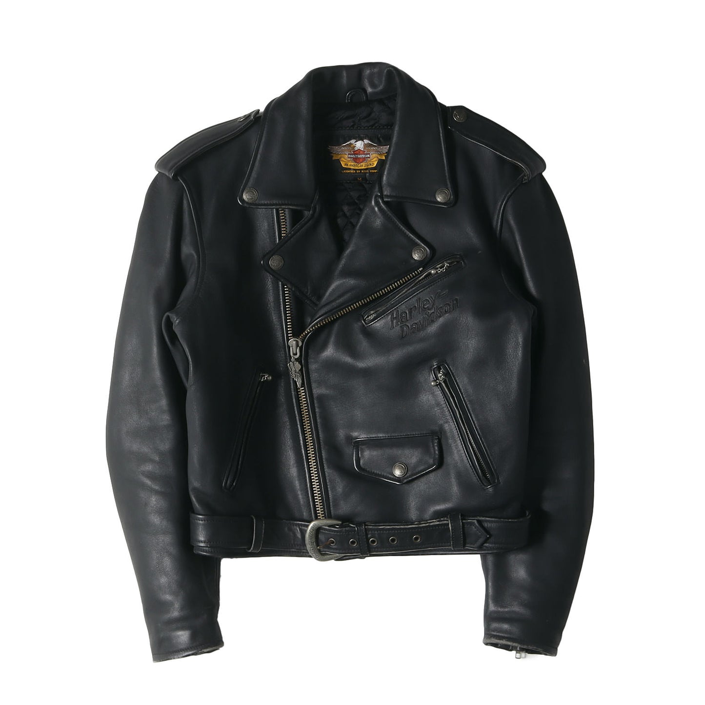 HARLEY-DAVIDSON (ハーレーダビッドソン) 90s エンボス イーグルロゴ - Main Image