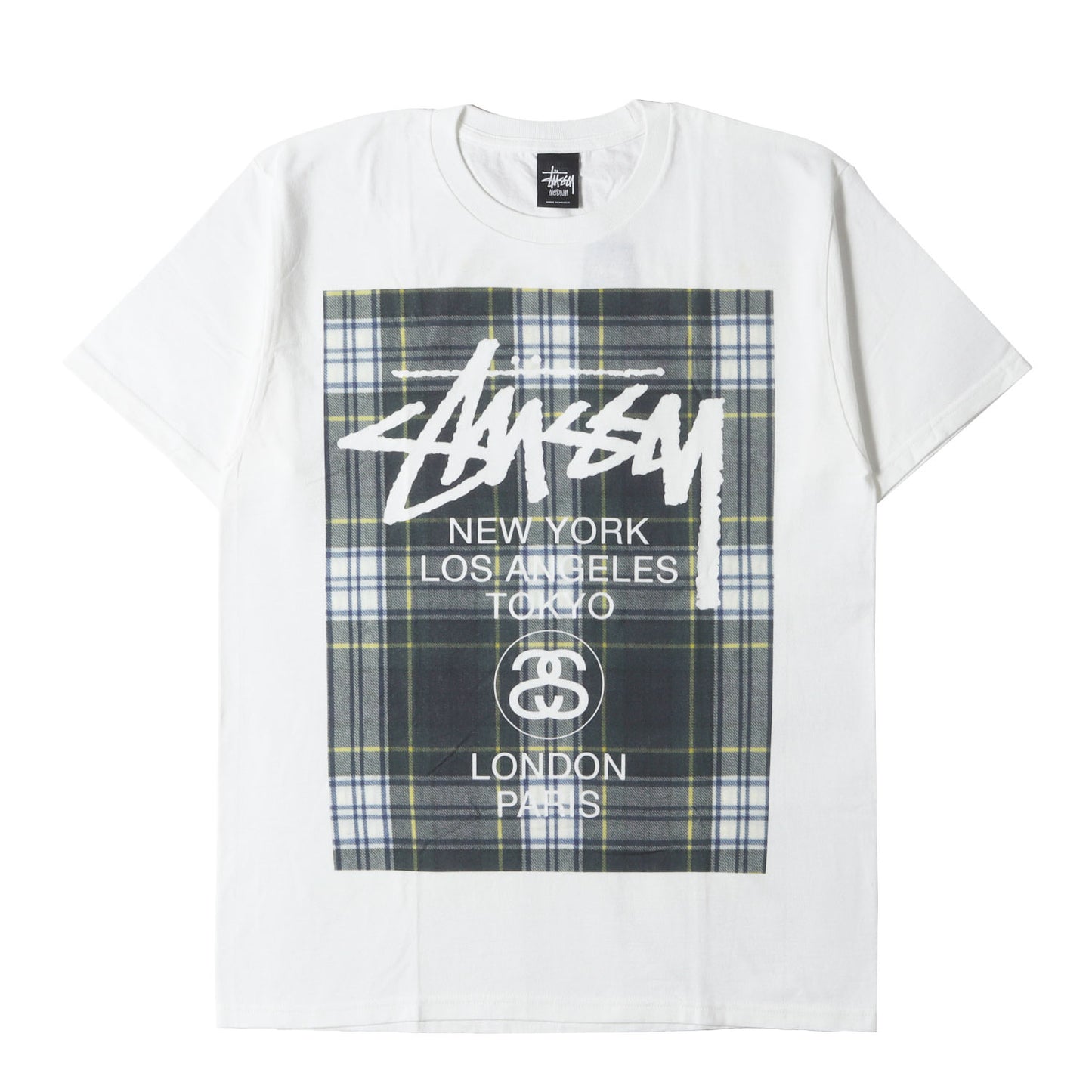 タータンチェック ワールドツアーロゴ Tシャツ(PLAID WT TEE)