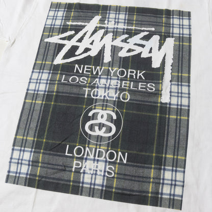 タータンチェック ワールドツアーロゴ Tシャツ(PLAID WT TEE)