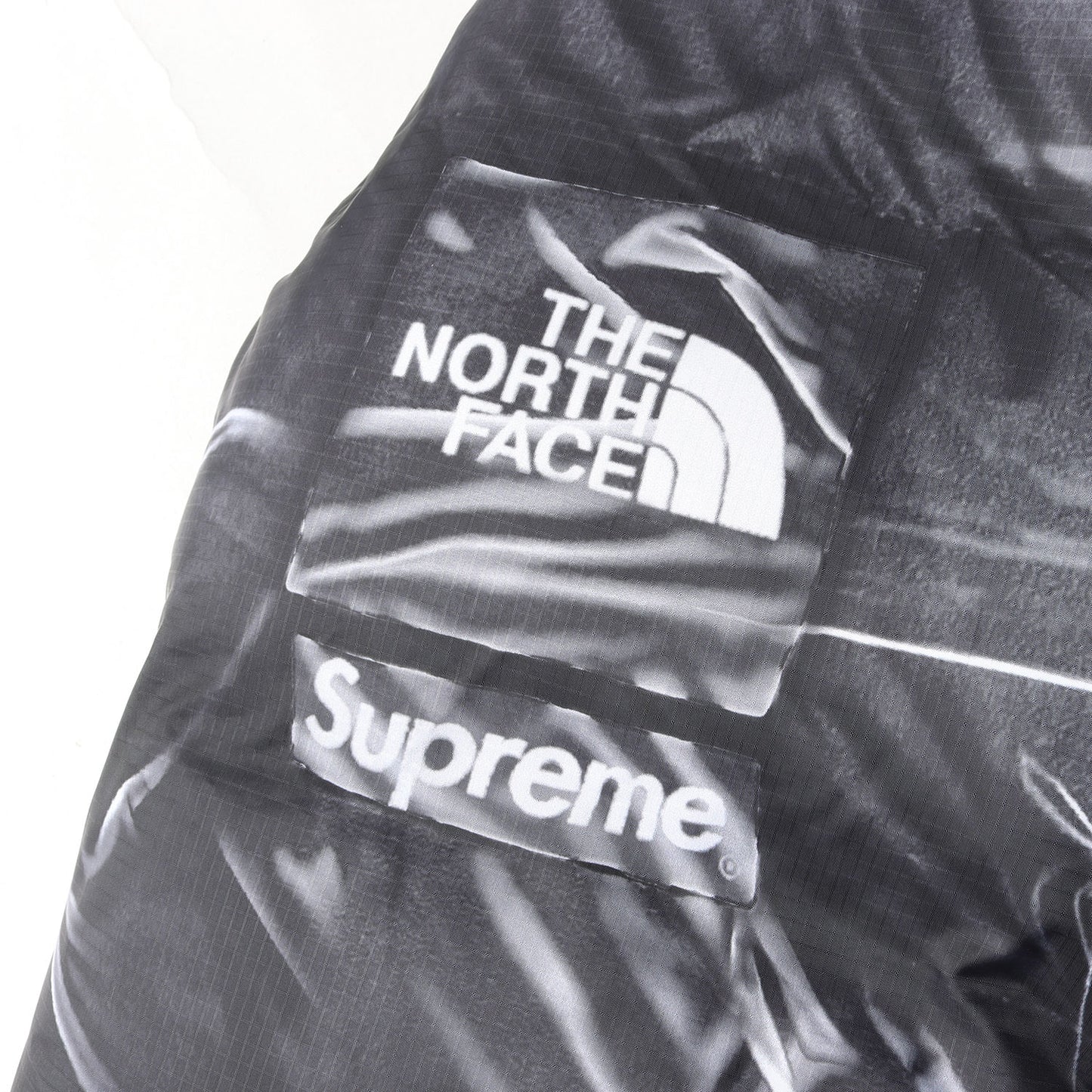 23SS ×THE NORTH FACE 騙し絵プリント ヌプシ ダウンジャケット(Trompe Loeil Printed Nuptse Jacket)