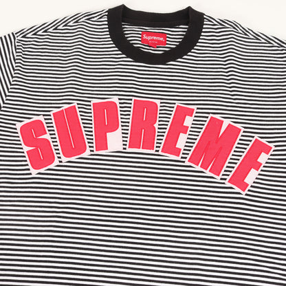 20SS アーチロゴ アップリケ ボーダー Tシャツ(Arc Applique S/S Top)