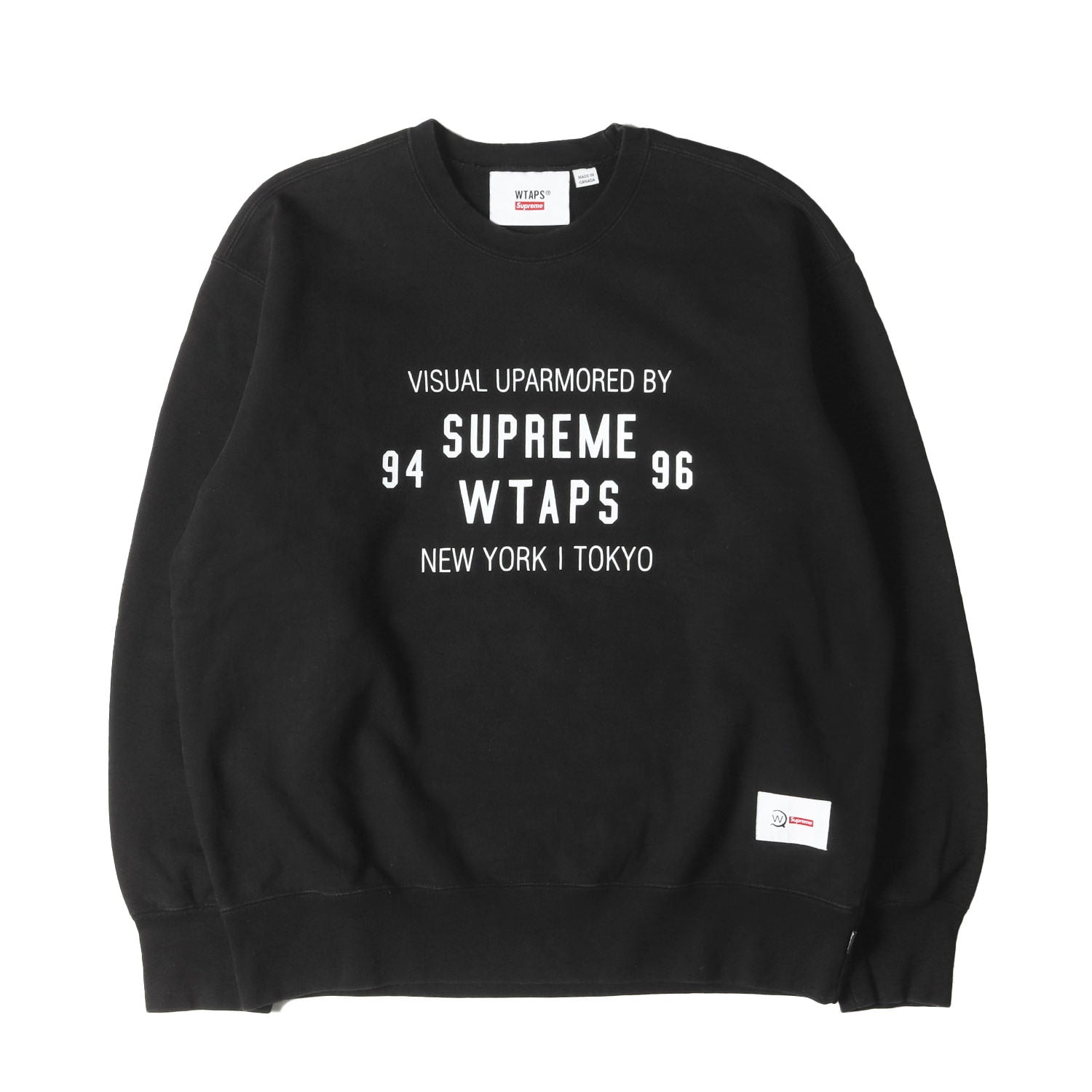 21AW ×WTAPS コラボロゴ クルーネック スウェット(Crewneck)