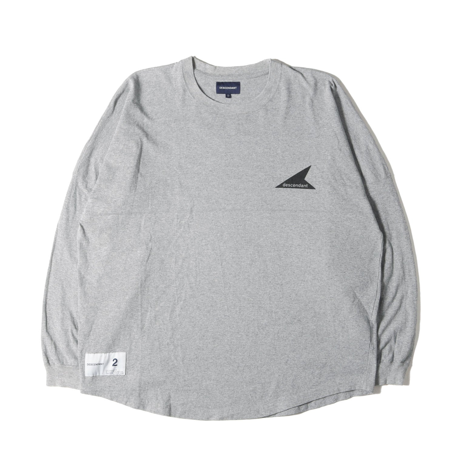 DESCENDANT (ディセンダント) 20SS オーバーサイズ ヘビー ロングスリーブ Tシャツ(CETUS JERSEY LS) -  ブランド古着の通販・買取 | BEEGLE by Boo-Bee