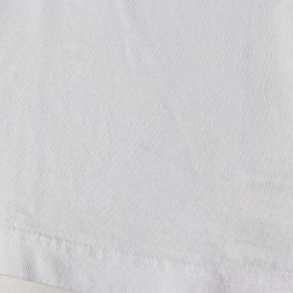 ×MINE ブランドロゴ刺繍 クルーネック Tシャツ