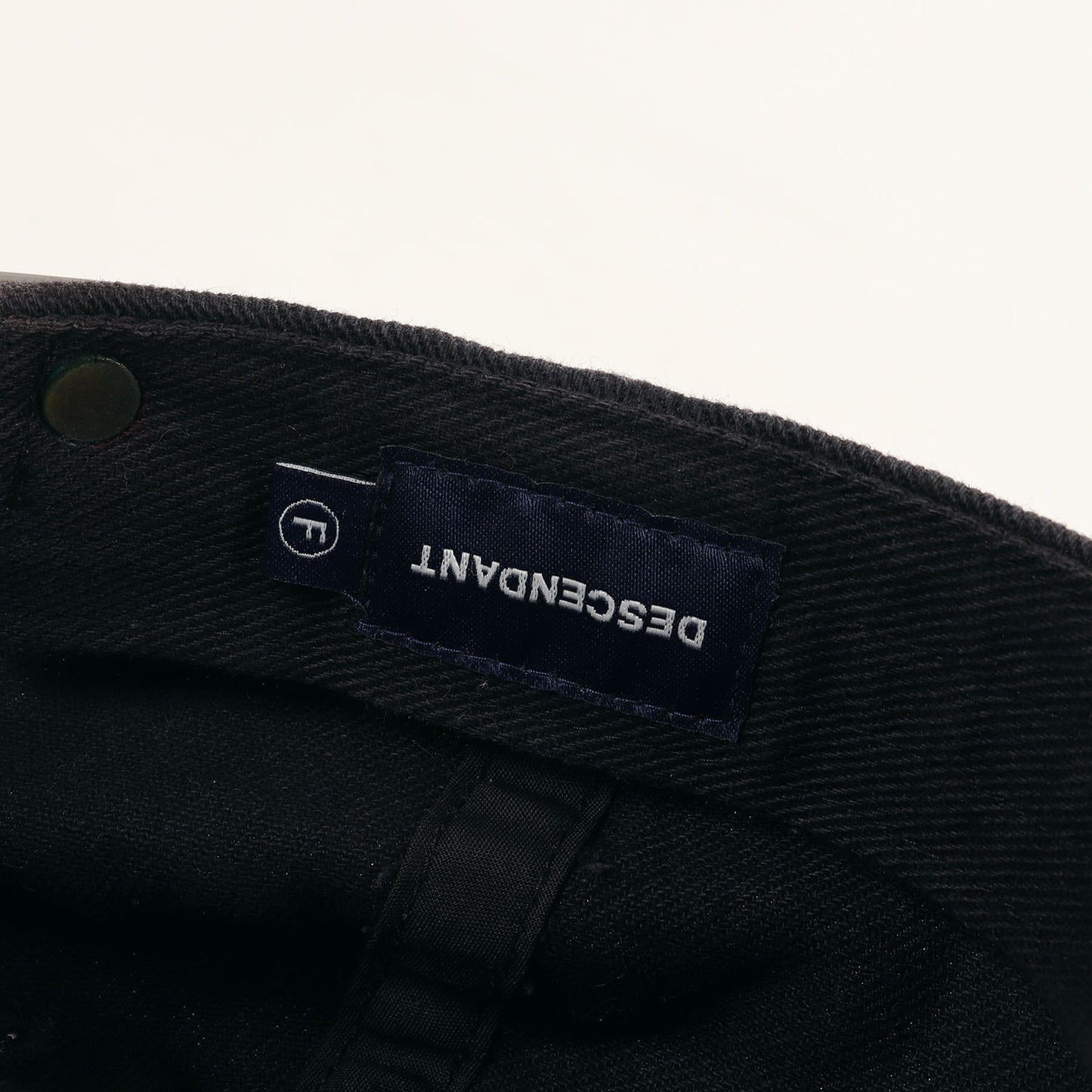 20SS ×ELENDEEK ブランドロゴ ツイル 6パネル キャップ(COLLABO LOGO CAP)