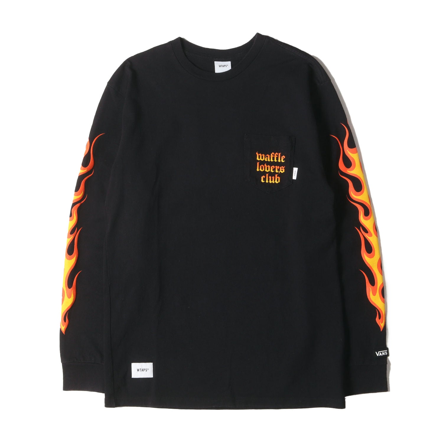 WTAPS (ダブルタップス) ×VANS VAULT フレイムロゴ ロングスリーブ ポケット Tシャツ – ブランド古着の通販・買取 |  BEEGLE by Boo-Bee