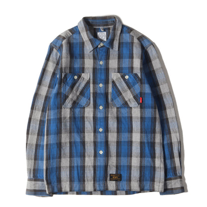 ヘビー チェック フランネルシャツ(UNION L/S 01)