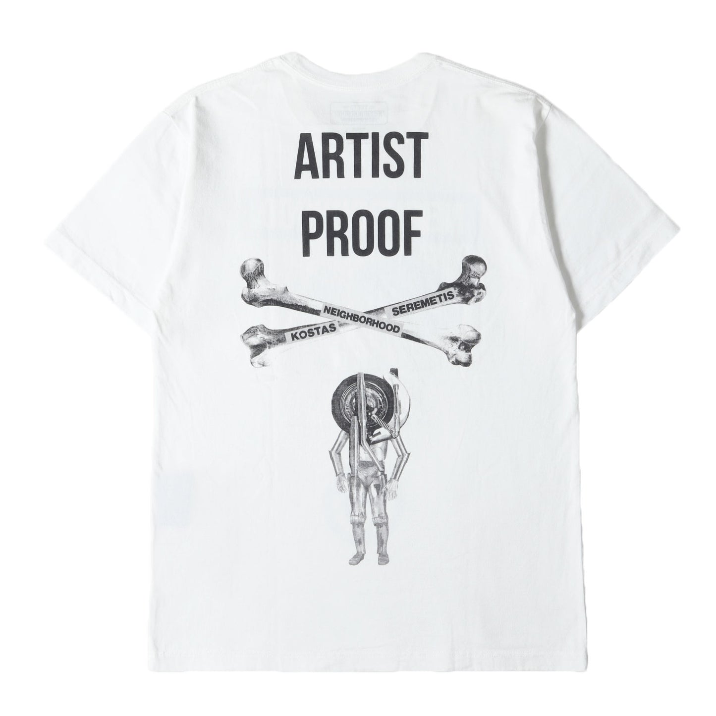 20SS ×KOSTAS コラージュグラフィック Tシャツ