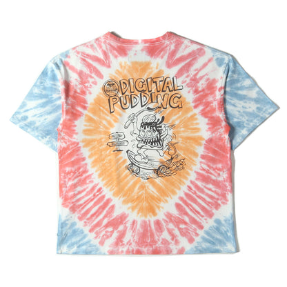 21SS ×MAGIC NUMBER タイダイ染め ヘビー Tシャツ(TIEDYE L/S TEE)