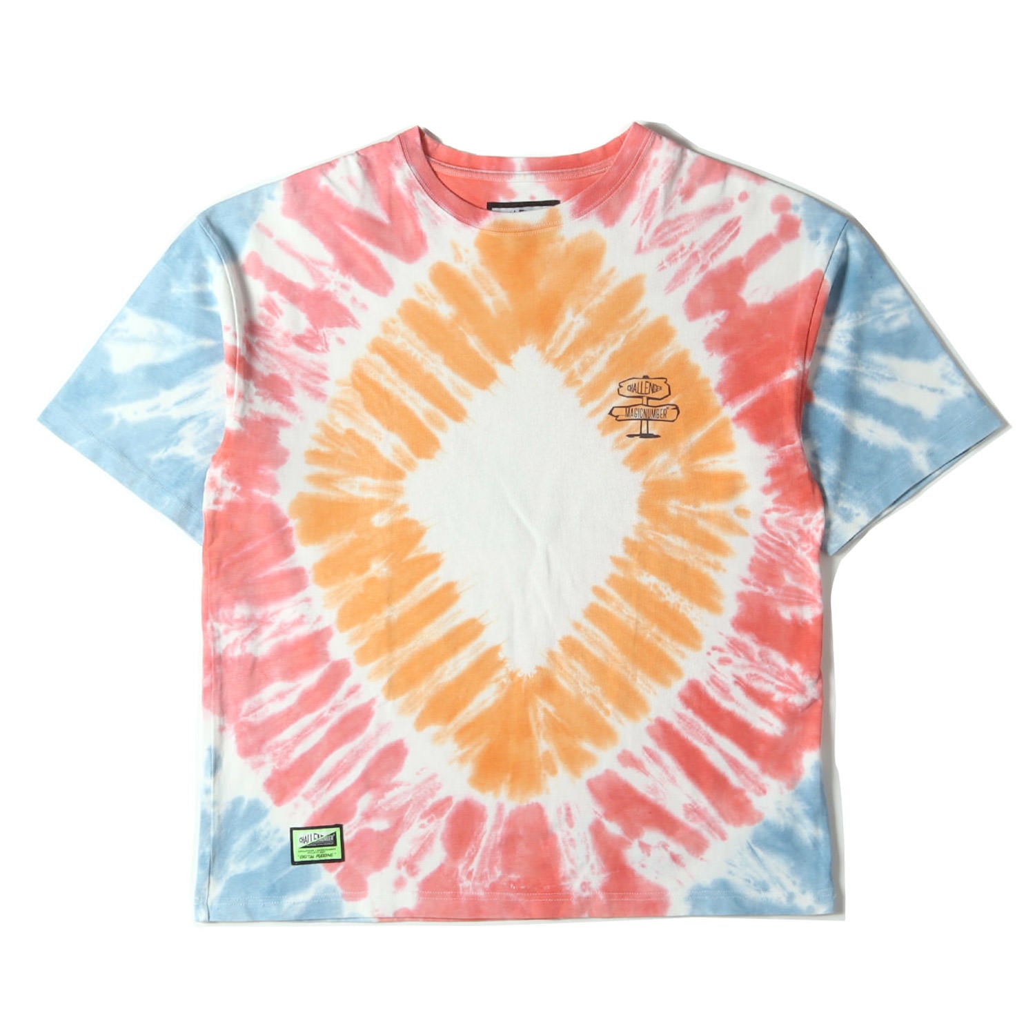 新品 CHALLENGER L/S TIE DYE TEE タイダイ ロンT CHALLENGER [チャレンジャー] L/S TIE DYE LOGO TEE ロング