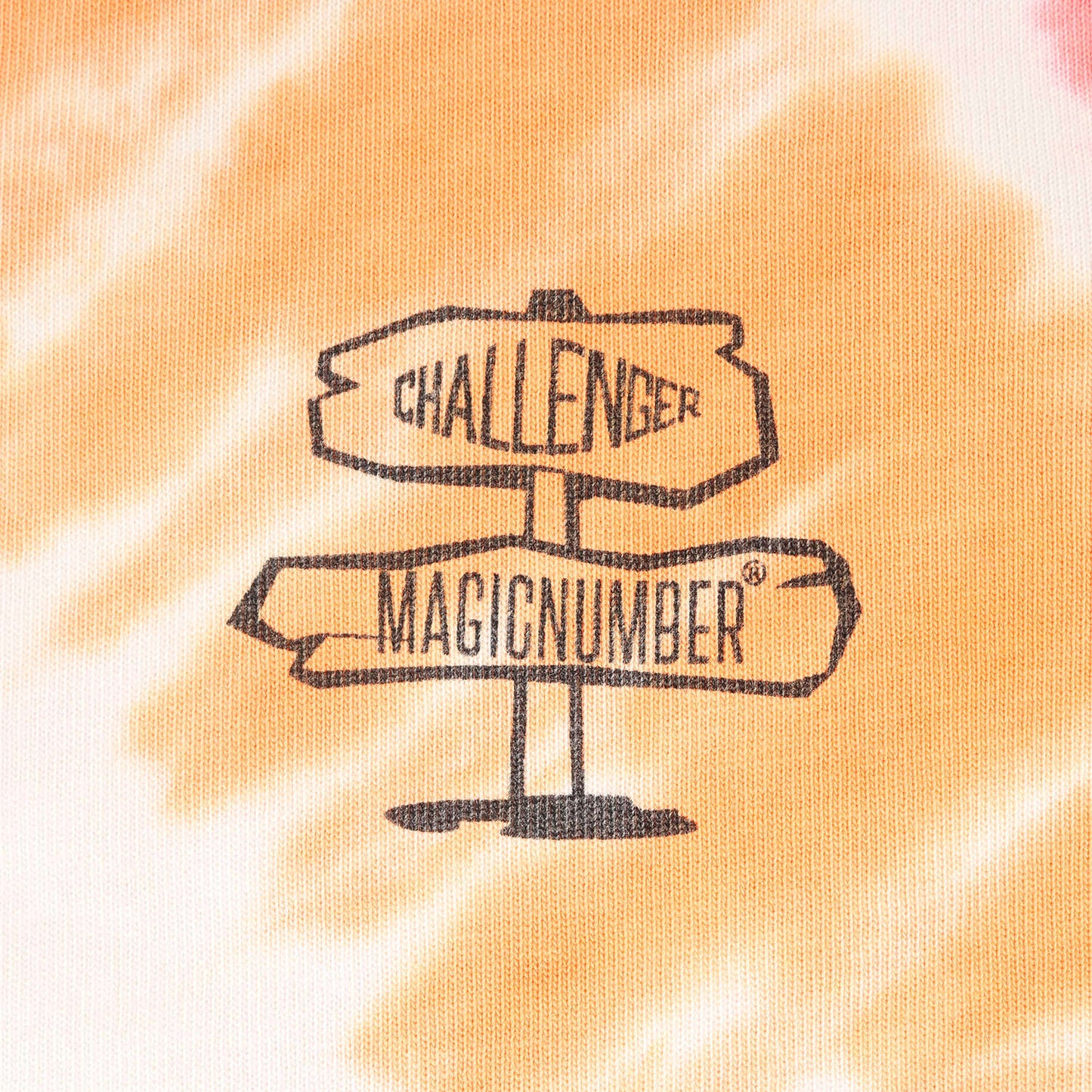 21SS ×MAGIC NUMBER タイダイ染め ヘビー Tシャツ(TIEDYE L/S TEE)