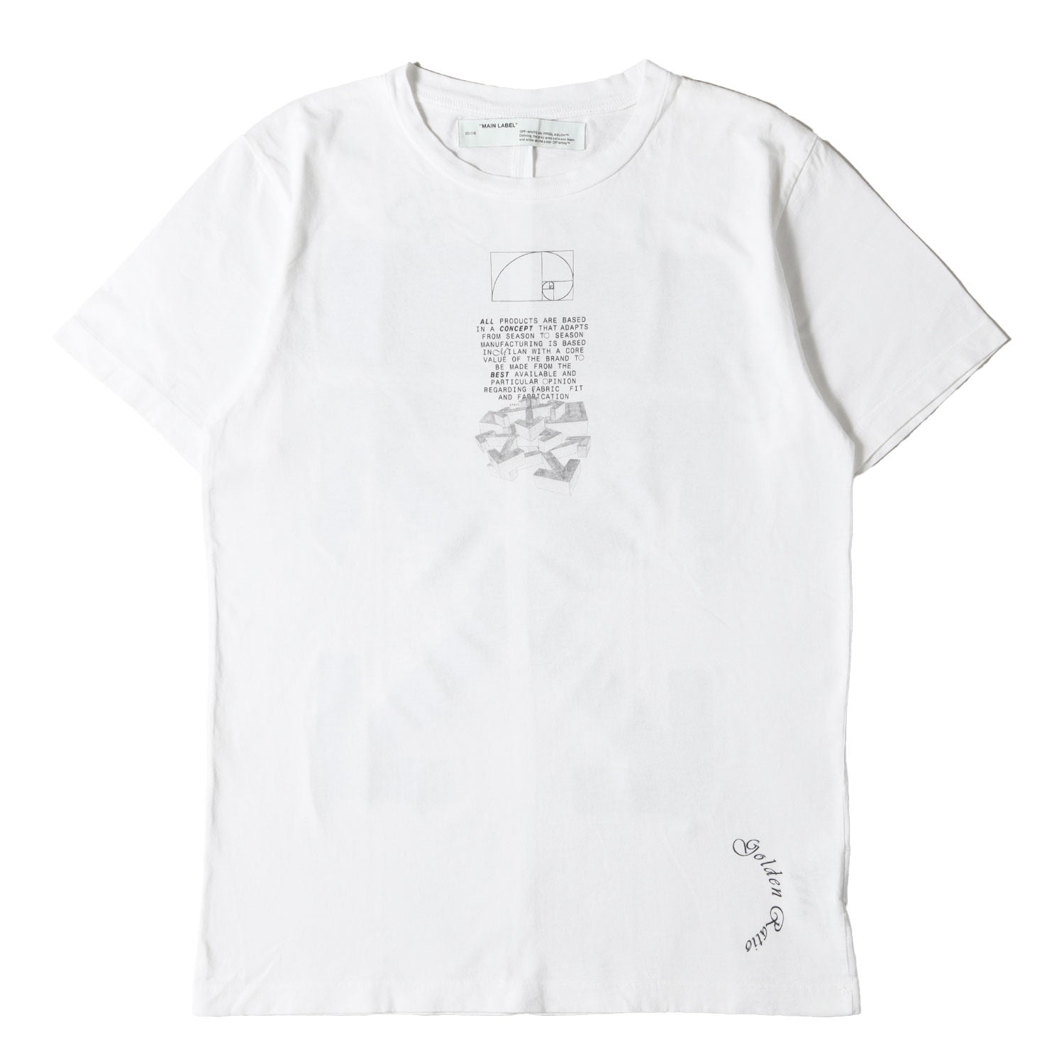 OFF-WHITE (オフホワイト) 20SS ドリッピング アロー Tシャツ(DRIPPING 