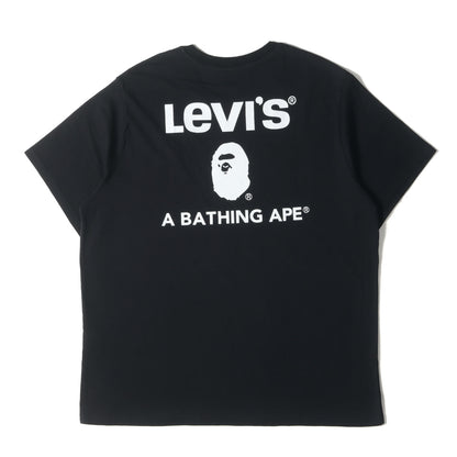 ×Levi's ワッペン付き クルーネック Tシャツ