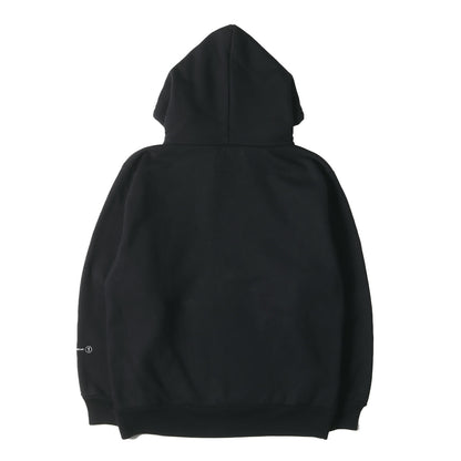 新品】stussy スウェットパーカー サイズL いきつく ブラック シップアップ 