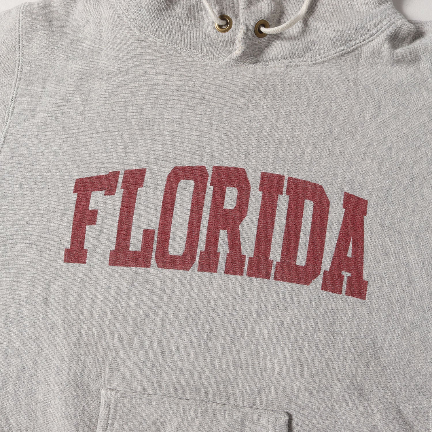 TMT (ティーエムティー) ×Champion ダメージ加工 FLORIDAロゴ リバース  