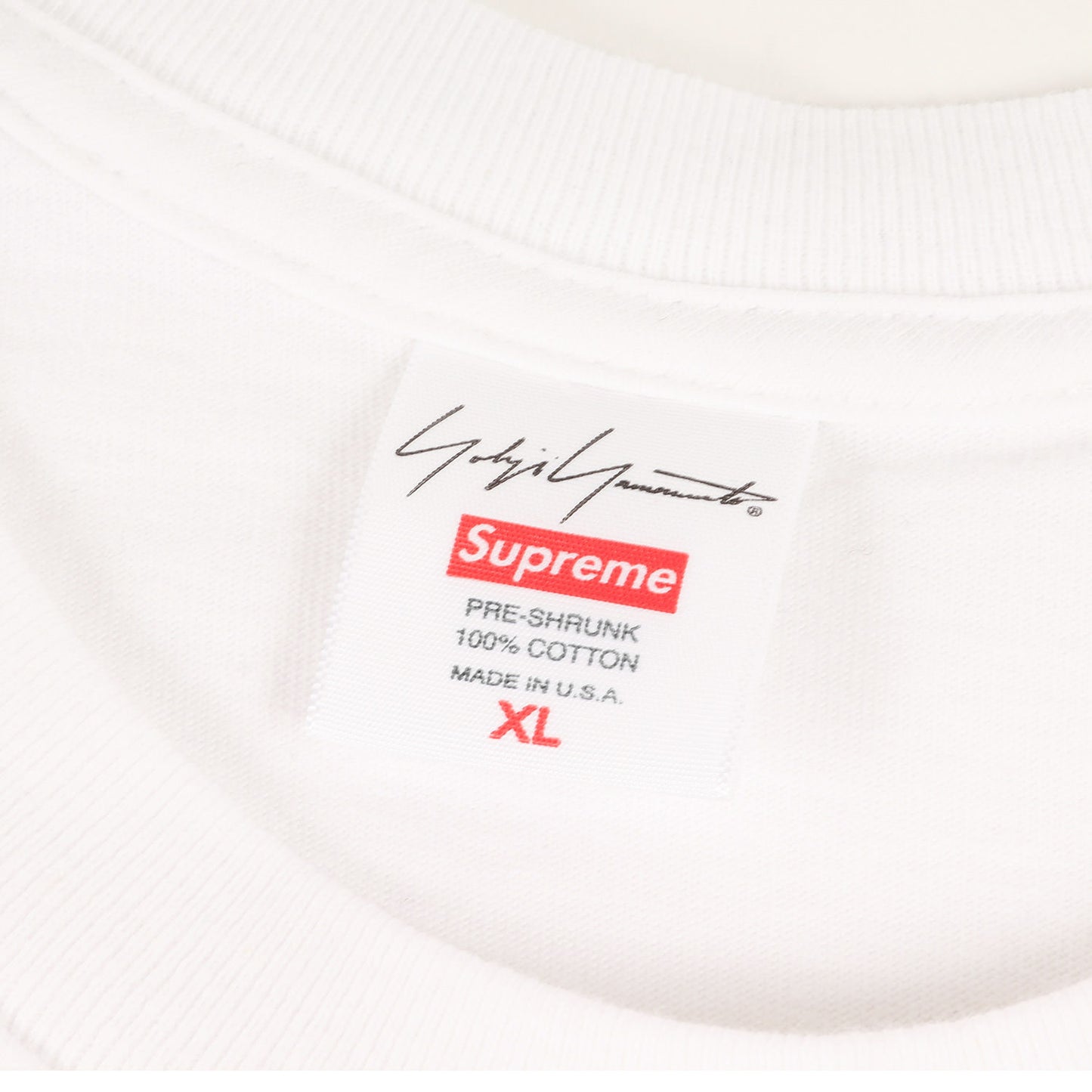 20AW ×Yohji Yamamoto コラボロゴ Tシャツ(Logo Tee)