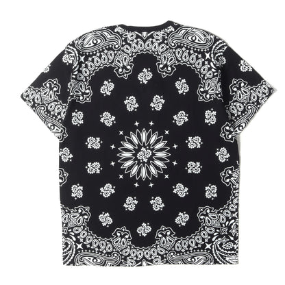 22AW ×Hanes バンダナ柄 クルーネック Tシャツ(Bandana Tagless Tees)