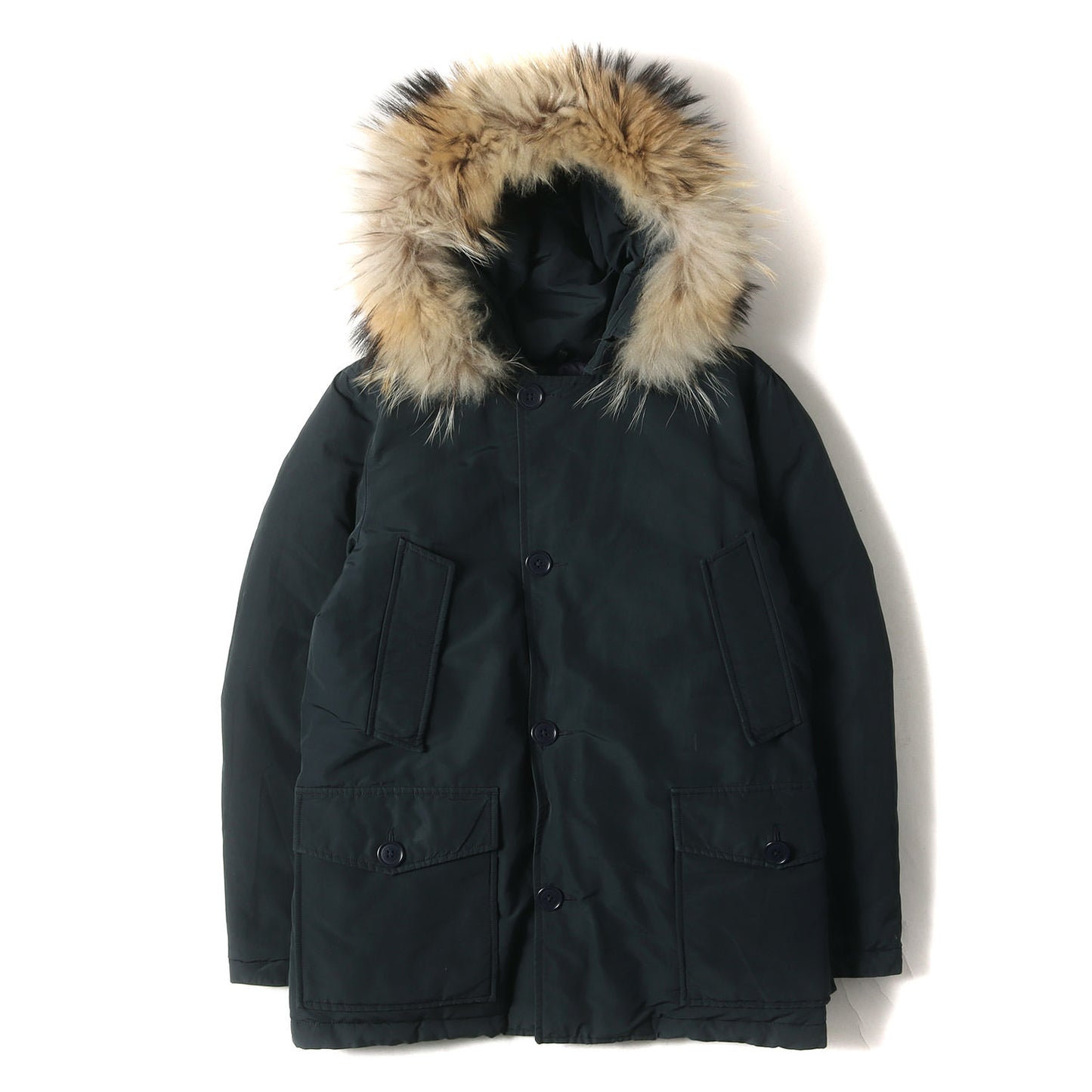 WOOLRICH ファー付きダウンジャケット