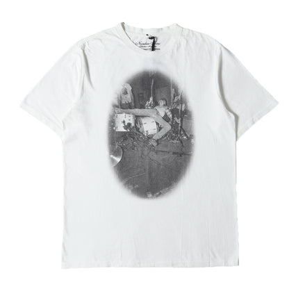 09AW A CLOSED FEELING期 ×Charles Peterson カート・コバーン フォト コットン/カシミヤ Tシャツ(デッドストック)