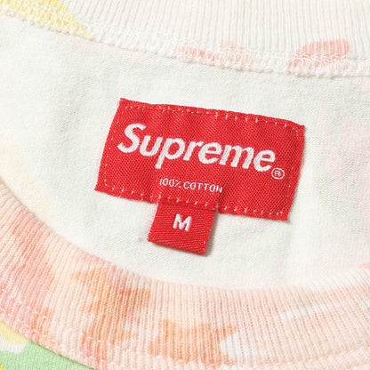 フラワー柄 ブランドロゴ Tシャツ(Flowers Tee)