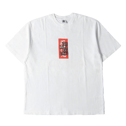 取扱注意ロゴ クルーネック Tシャツ