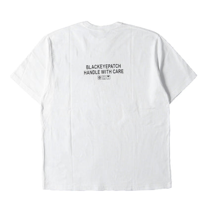 取扱注意ロゴ クルーネック Tシャツ