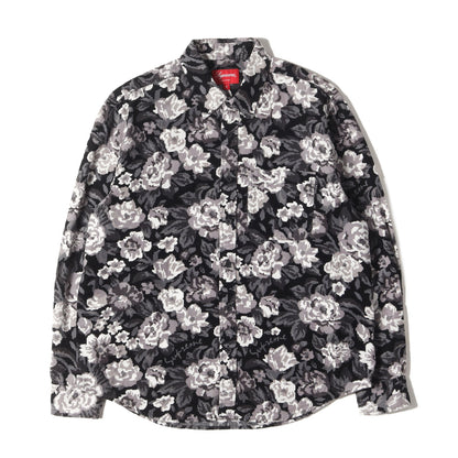 20AW デジタル フローラル コーデュロイ シャツ(Digi Floral Corduroy Shirt)