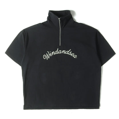 ブランドロゴ ハーフジップ スウェット(HALF ZIP SWEAT SHIRT)