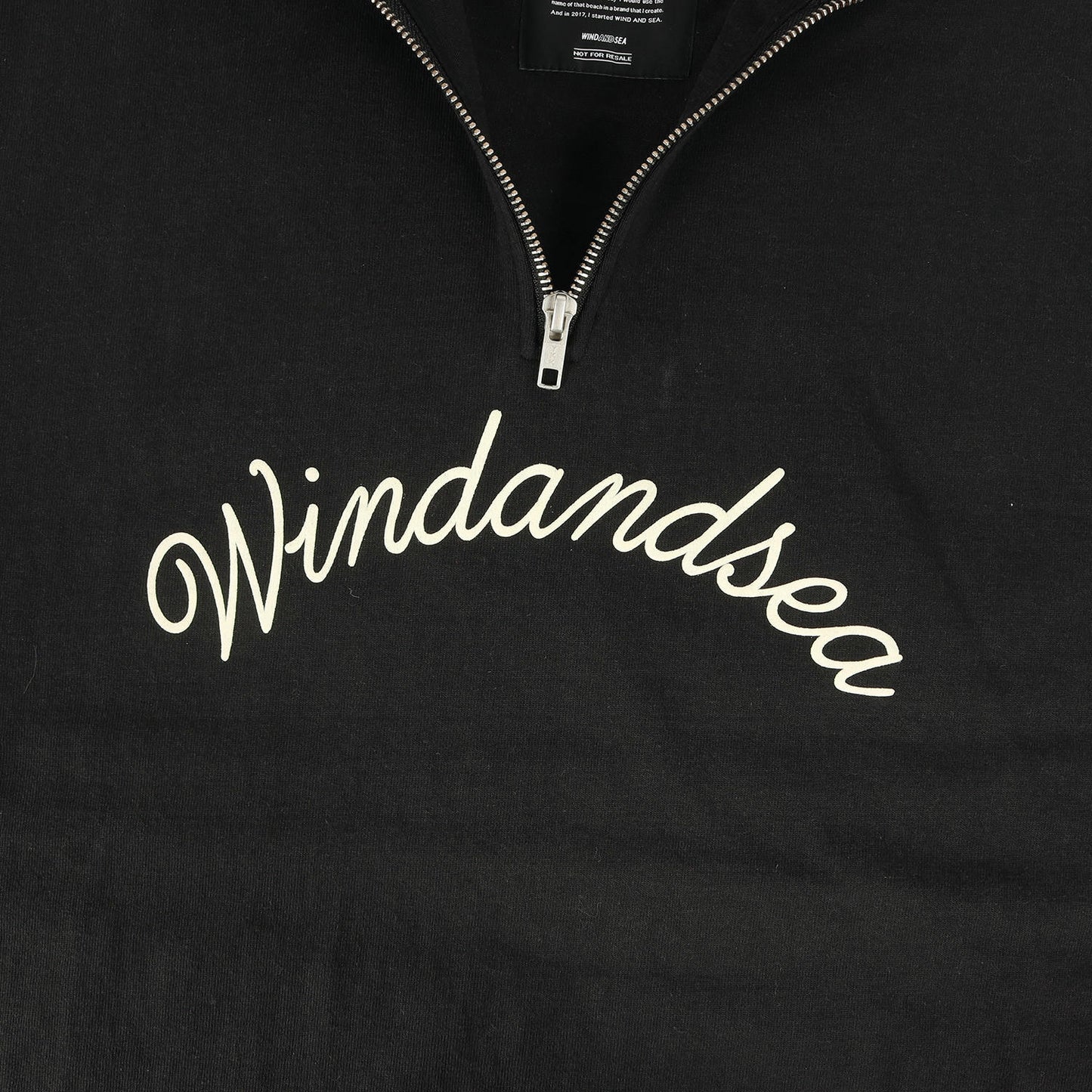 ブランドロゴ ハーフジップ スウェット(HALF ZIP SWEAT SHIRT)