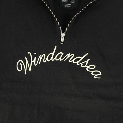 ブランドロゴ ハーフジップ スウェット(HALF ZIP SWEAT SHIRT)