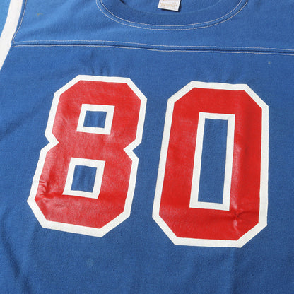 80s ナンバリングプリント フットボール Tシャツ / USA製 Sportswear