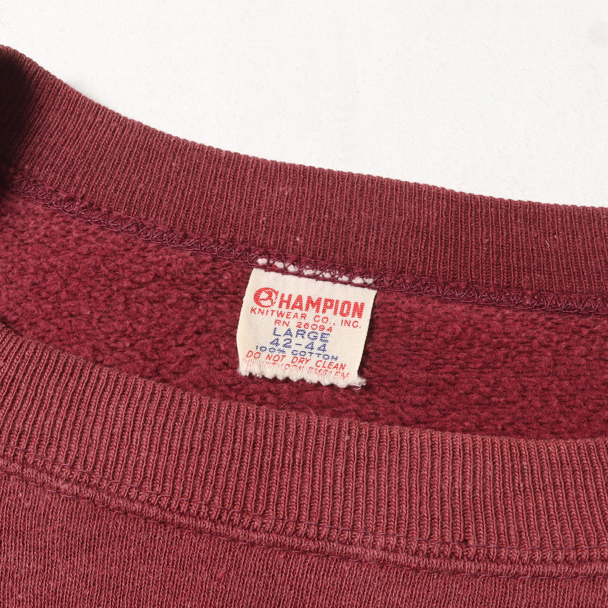 Champion vintage (チャンピオン ヴィンテージ) 60s ランタグ カレッジ 