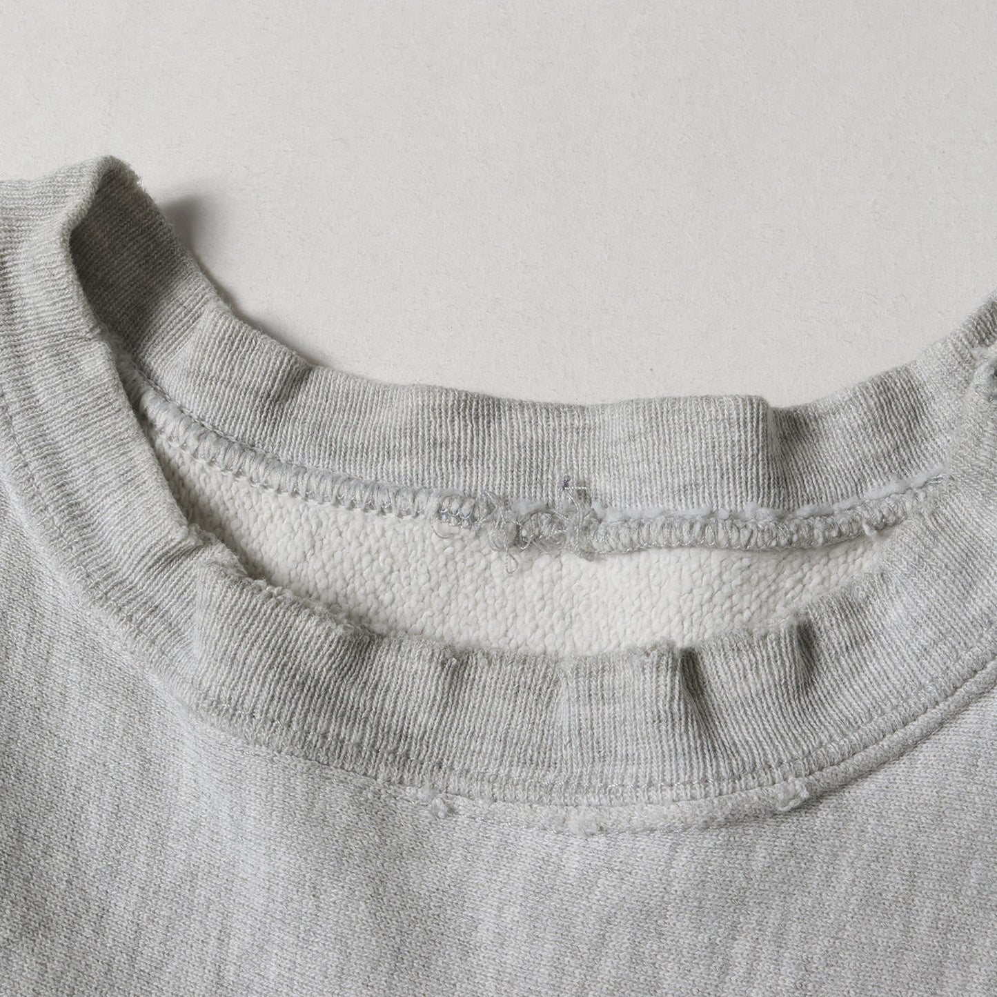 90s カレッジプリント リバースウィーブ スウェット