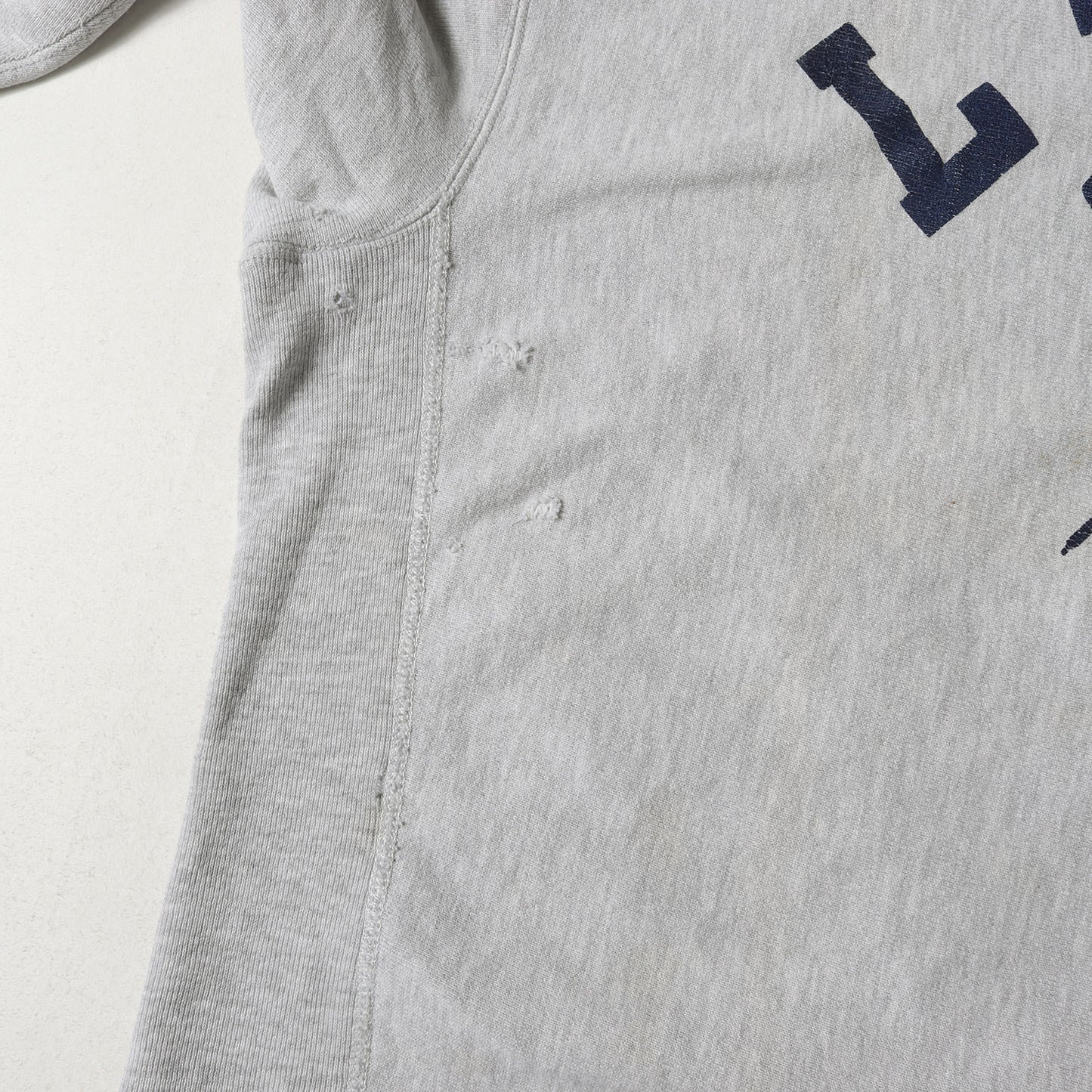 90s カレッジプリント リバースウィーブ スウェット