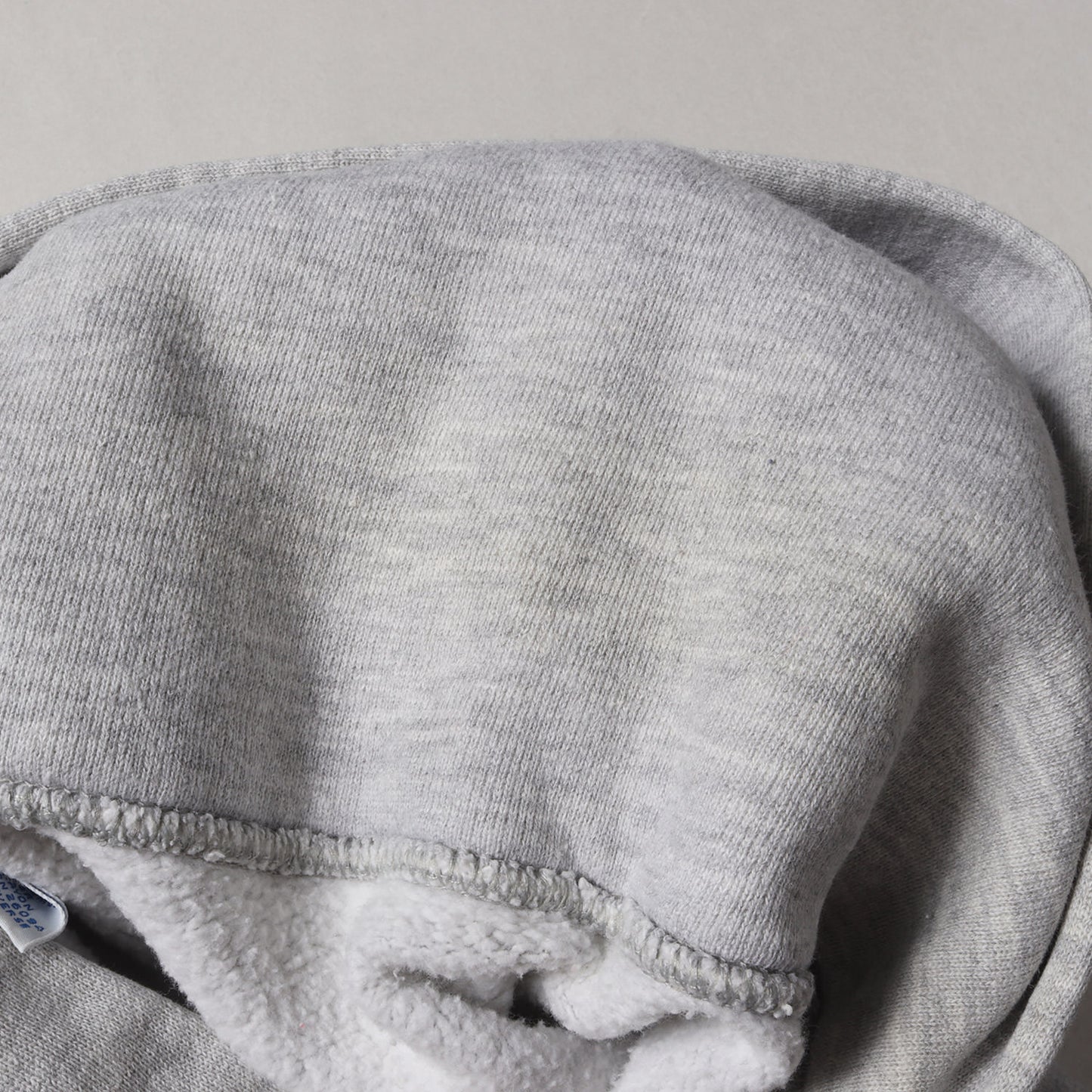 90s 刺繍タグ リバースウィーブ 3段プリント カレッジ スウェット パーカー(USA製)