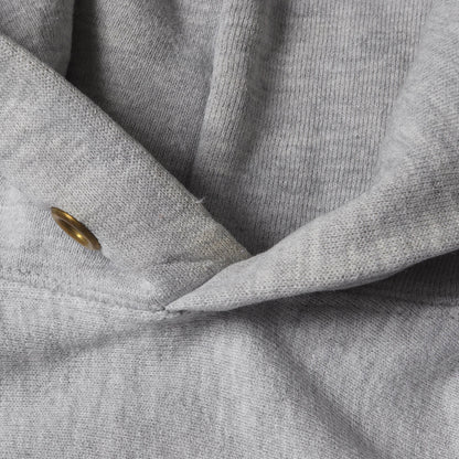 90s 刺繍タグ リバースウィーブ 3段プリント カレッジ スウェット パーカー(USA製)