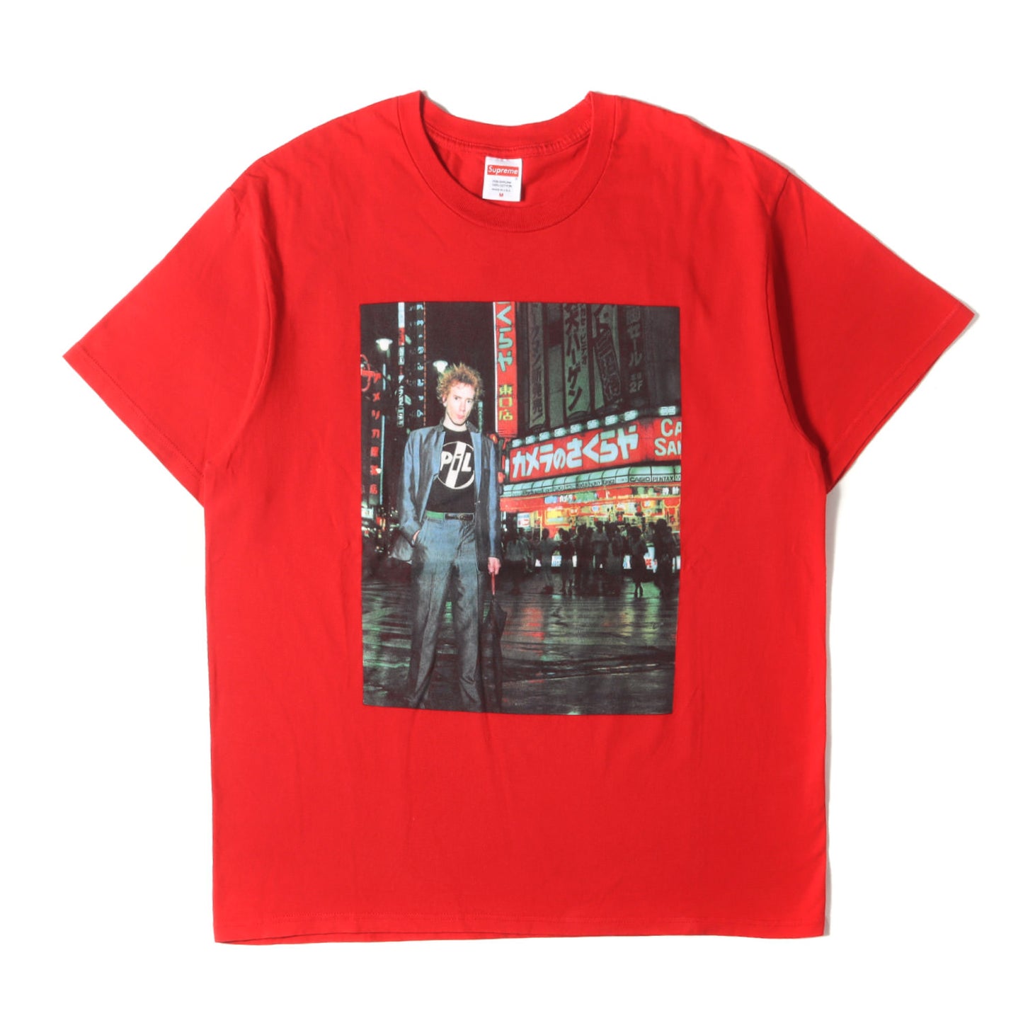 22AW ×PIL ジョン・ライドン フォト Tシャツ(Live In Tokyo Tee)