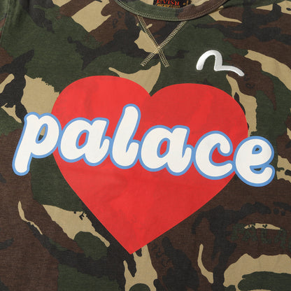 23SS ×EVISU DPMカモ ハート Tシャツ(Heart T-shirt)