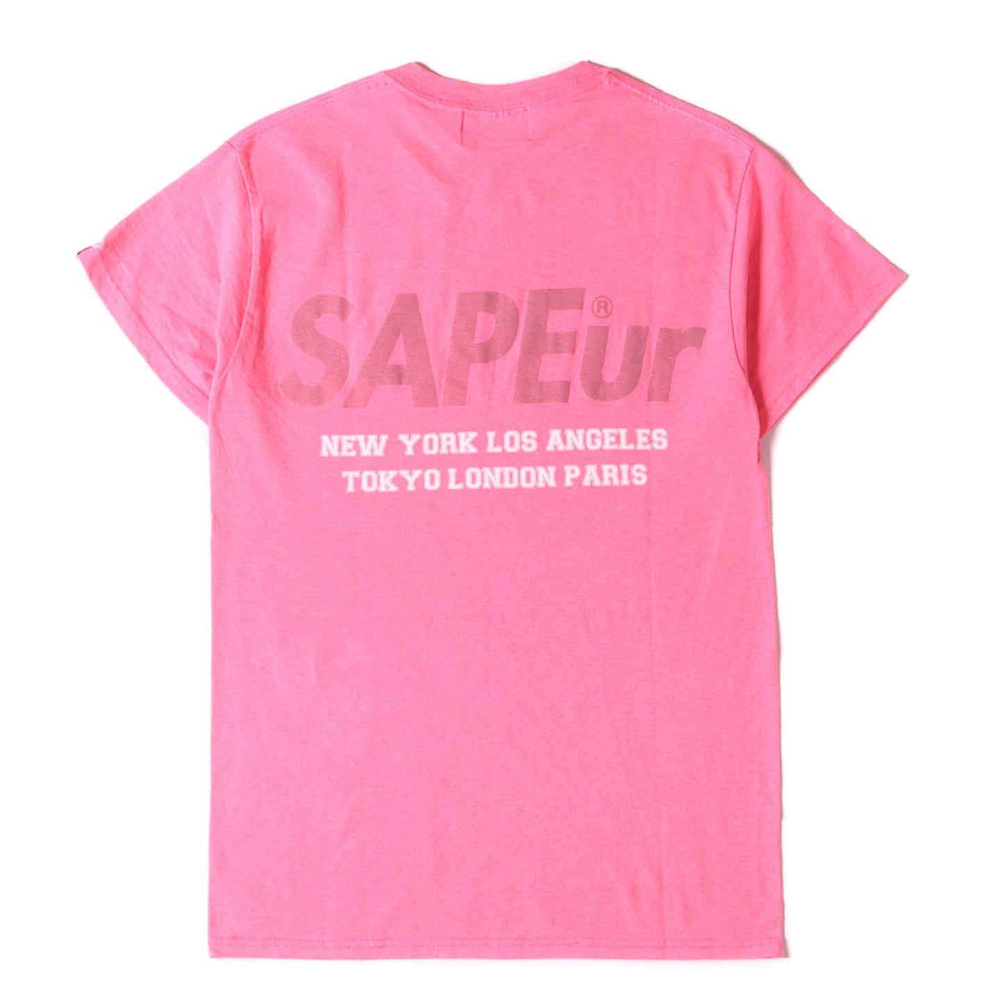 リフレクターロゴ クルーネック Tシャツ