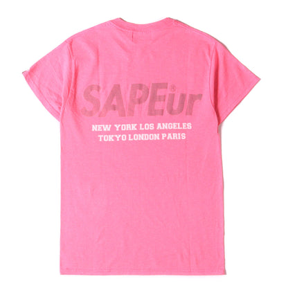 リフレクターロゴ クルーネック Tシャツ