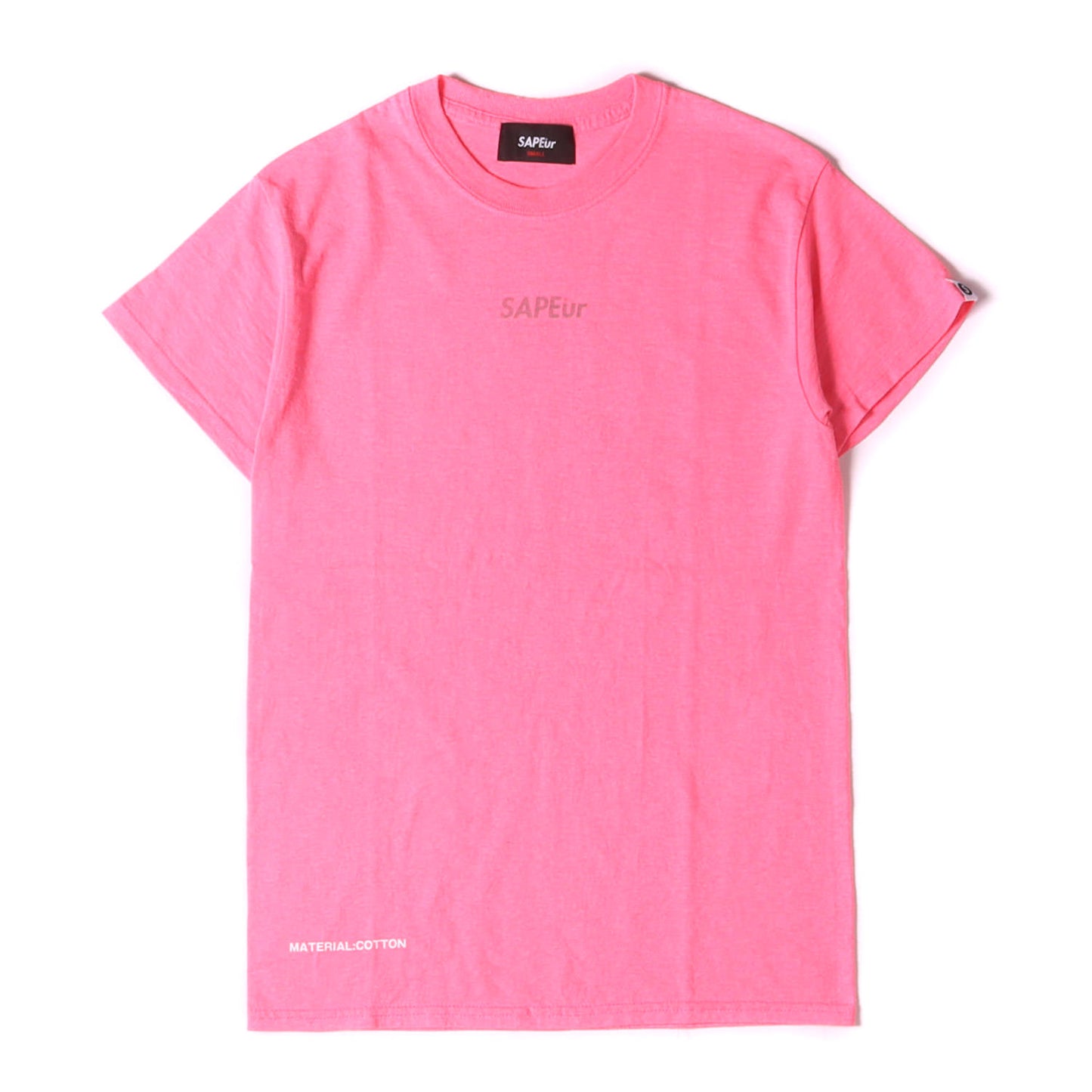 リフレクターロゴ クルーネック Tシャツ