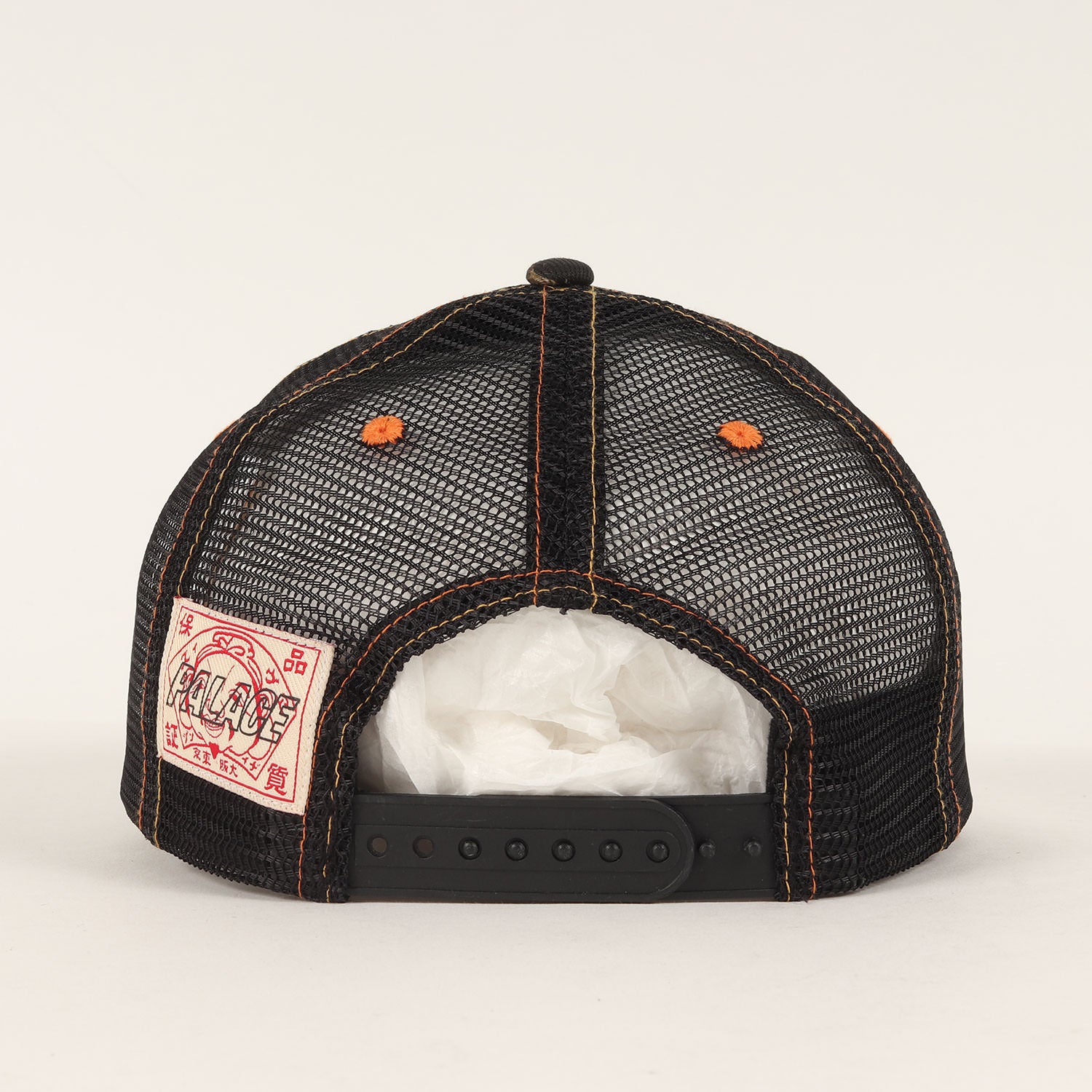 THE H.W.DOG&CO. TRUCKER CAP ブラック 幼き サイズ38