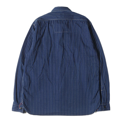 現行モデル ウォバッシュ ストライプ ワークシャツ(FICTION ROMANCE 8.5oz. WABASH STRIPE WORK SHIRT)