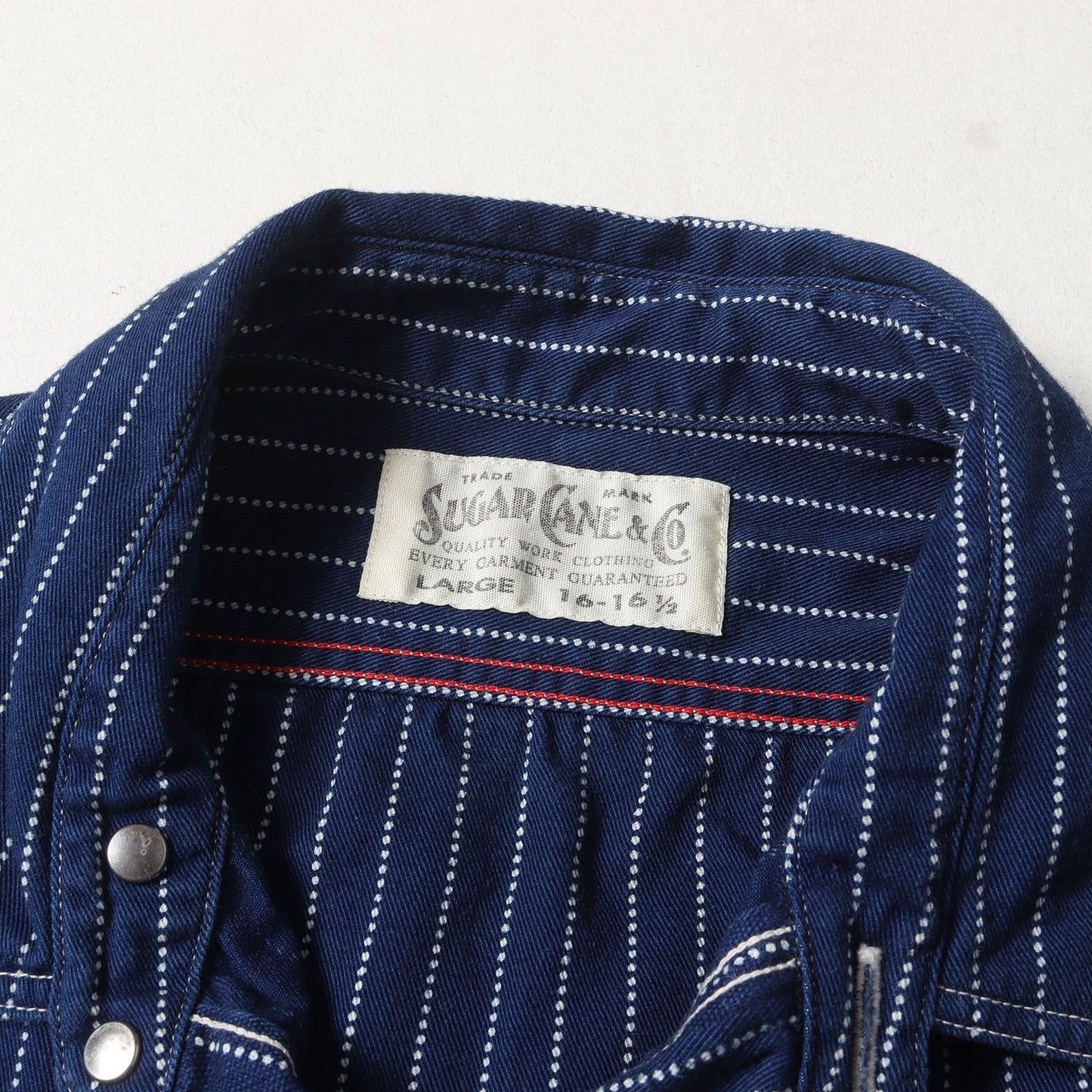 現行モデル ウォバッシュ ストライプ ワークシャツ(FICTION ROMANCE 8.5oz. WABASH STRIPE WORK SHIRT)